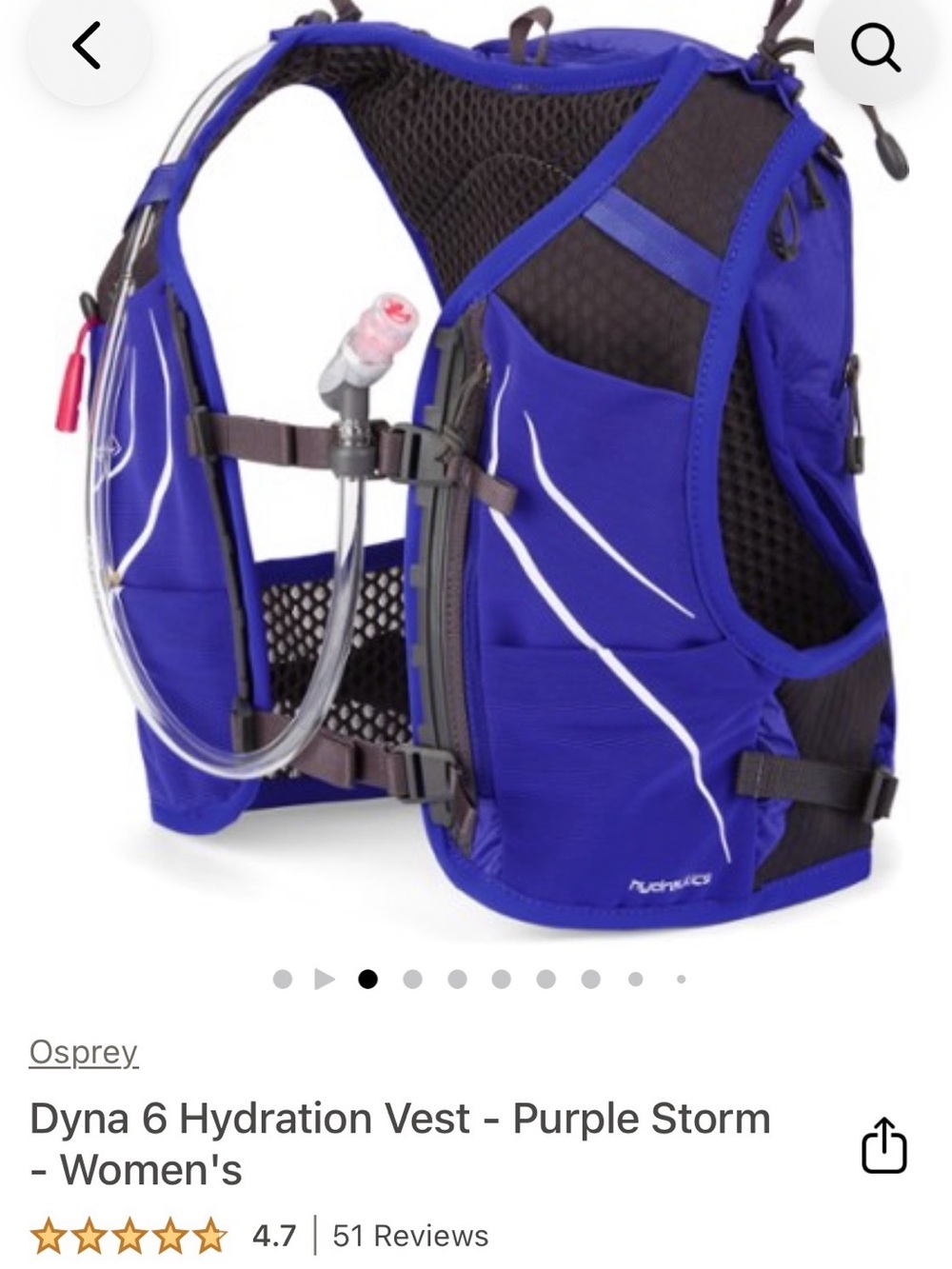 OSPREY Dyna 6 Hydration Vest